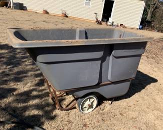 #227	Rubbermaid Dump Cart 68x33x42	 $200.00 			
