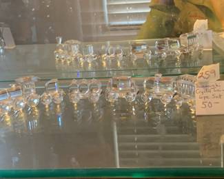 #259	Swarovski crystal train 6 piece set 	 $50.00 			
