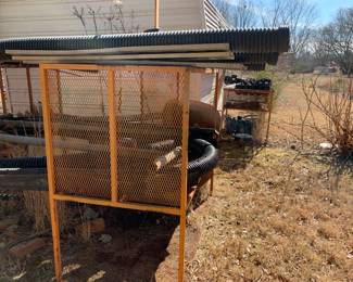 #220	Steel Rack 3 Shelf 58x30x50 	 $35.00 			
