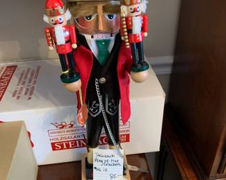 #114	King of Nutcrackers "as is" 	 $85.00 			
