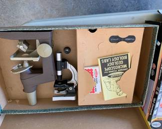 #205	Gilbert Microscope Set	 $20.00 			
