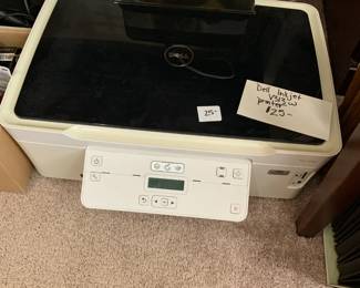 #62	Dell Inkjet Printer V313W	 $25.00 			
