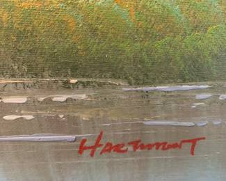 #129	Original Oil Painting Signed of Teepee's and Mountains	 $100.00 			
