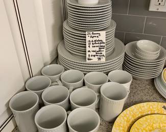 #146	JC Penny "Home" 46 piece white China	 $75.00 			
