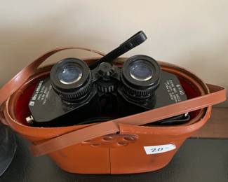#59	Bell Howell Binoculars in Case	 $20.00 			
