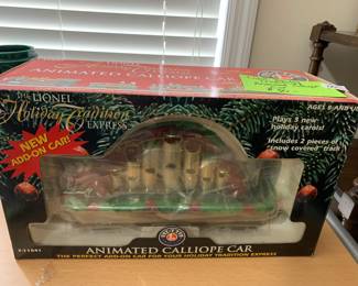 #69	Lionel Holiday Traditions Canopy Animated Train Car	 $30.00 			

