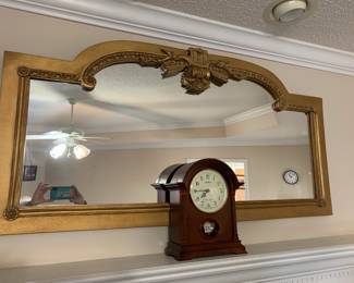 #23	Gold-painted Decorative Mirror - 58x28 - You Remove	 $100.00 			
