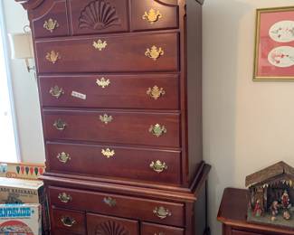 #89	Stanley Hi-Boy w/8 Drawers - 38x18x80	 $175.00 			
