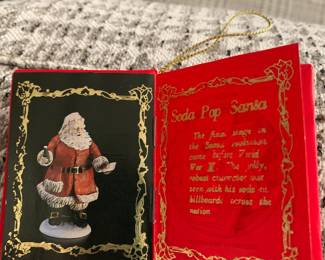 #250	Duncan Royale Made in USA Soda Pop Santa 11" 1962/10000	 $42.00 			
