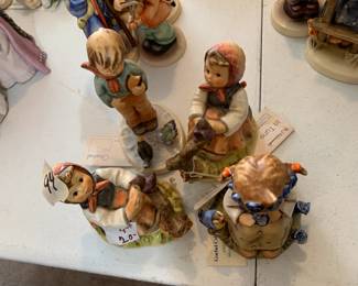 #94	Set of 4 Hummels  - approx. 4.5" Tall	 $20.00 			
