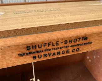 #240	Handmade Shuffleboard for Thomas Town house furniture store 	 $40.00 			
