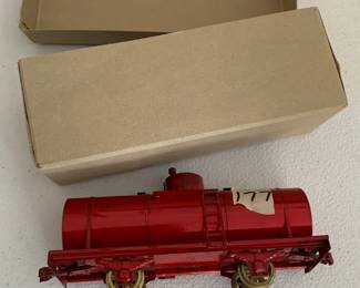 #177	KTM Completed scale model red tanker	 $20.00 			
