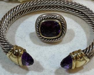 David Yurman .925/14k