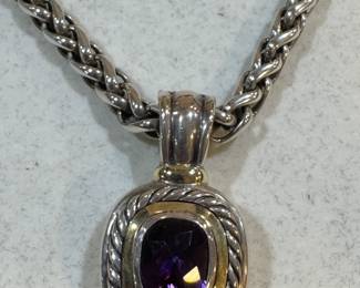 David Yurman .925/14k