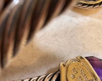 David Yurman .925/14k