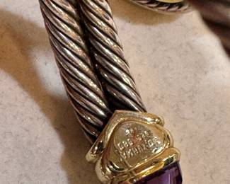 David Yurman .925/14k