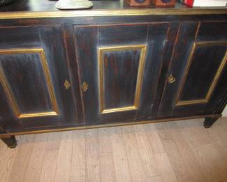 Gorgeous credenza antiqued bronze