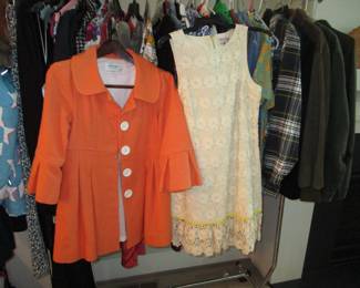 1990's and designer ladies clothing at least 4 closets FULL plus men's 1990's until current