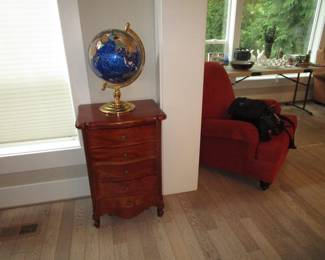 Most of the furniture newer Restoration Hardware, Ethan Allen and more.