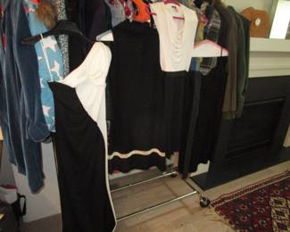 1990's and designer ladies clothing at least 4 closets FULL plus men's 1990's until current