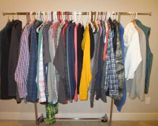 Huge huge huge amount of men's clothing and shoes