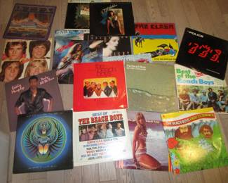Vintage rock records *Vinyl