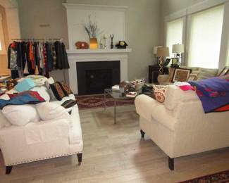 Carpets antique, furniture newer Ethan Allen