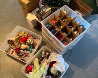 Christmas ornaments and decor