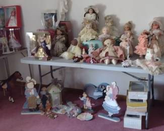 Dolls all included in the $5 fill a bag sale!