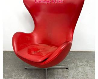 Lot 412 Arne Jacobsen Fritz Hansen Egg Lounge Chair