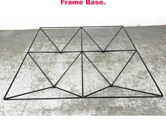 Lot 128 Paolo Piva Alanda coffee table Frame Base. 