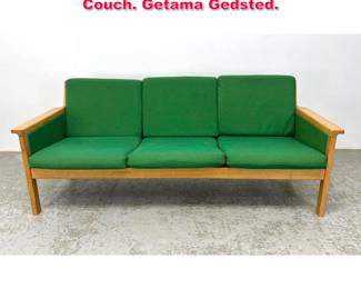 Lot 317 Hans J Wegner Danish Modern Sofa Couch. Getama Gedsted. 