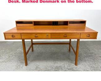 Lot 1 Peter Lovig Dansk Design partner s Desk. Marked Denmark on the bottom. 
