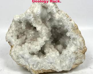 Lot 625 Quartz Geode Crystal Specimen. Geology Rock.
