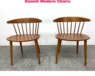 Lot 145 Pair Ejvind A. Johansson FDB Mobler Danish Modern Chairs