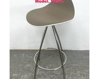 Lot 335 Jesus Gasca Bar Stool. Onda Model. Spain.