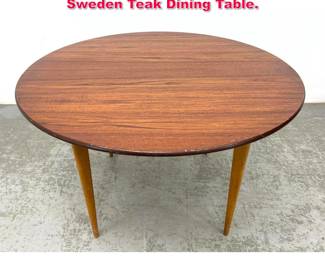 Lot 401 KarlErik Ekselius for J.O. Carlsson Sweden Teak Dining Table.
