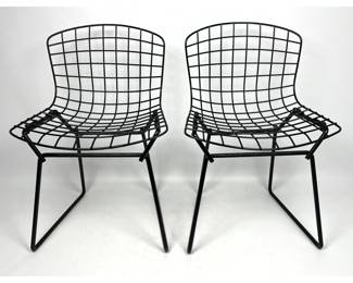 Lot 187 air Harry Bertoia Child s Chairs. 