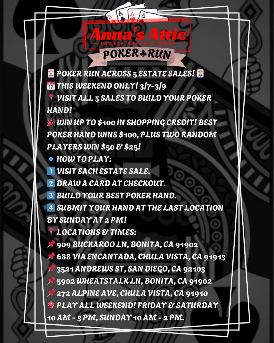 poker run!