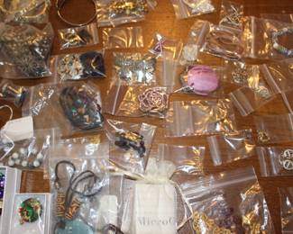 Various $2 each bag costume jewelry