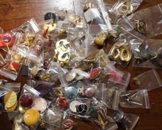 Lots of earrings