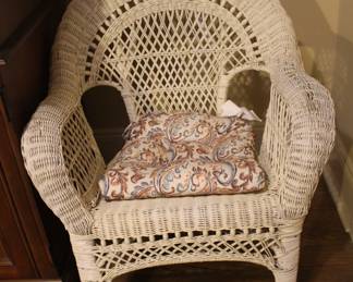 Wicker chairs