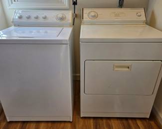 Whirlpool washer and dryer