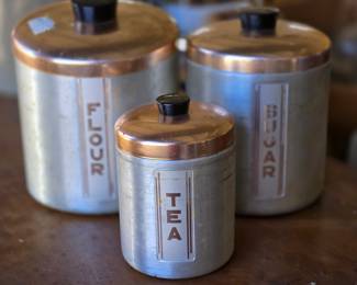Maid of Honor aluminum canister set 