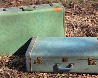 Vintage suit cases 