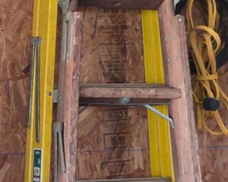 Werner step ladder , wooden step ladder 