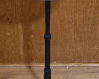 Cast iron with marble top 
