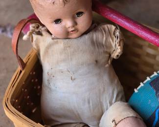 Antique porcelain doll 