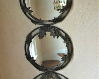 Early 21st Century John Richard Wrought Iron Mirrors