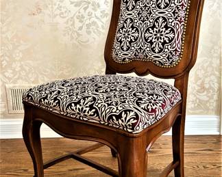 One of Ten Henredon Dining Chairs